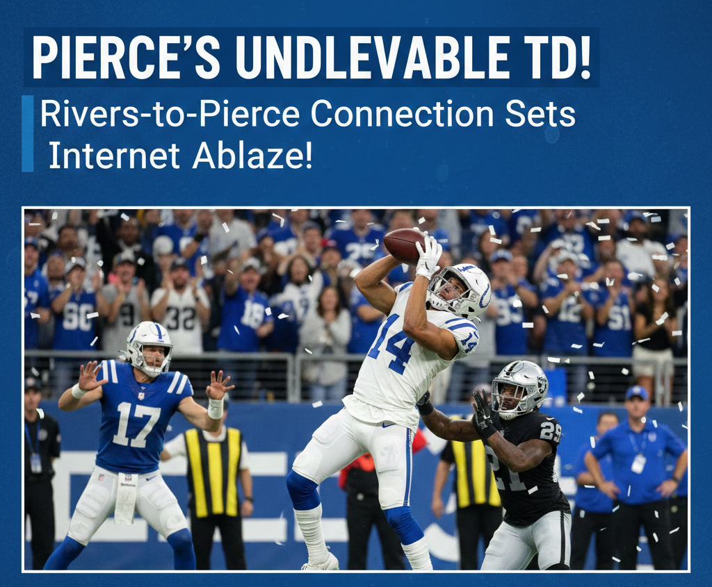 Alec Pierce’s Touchdown Catch From Philip Rivers Goes Viral Online