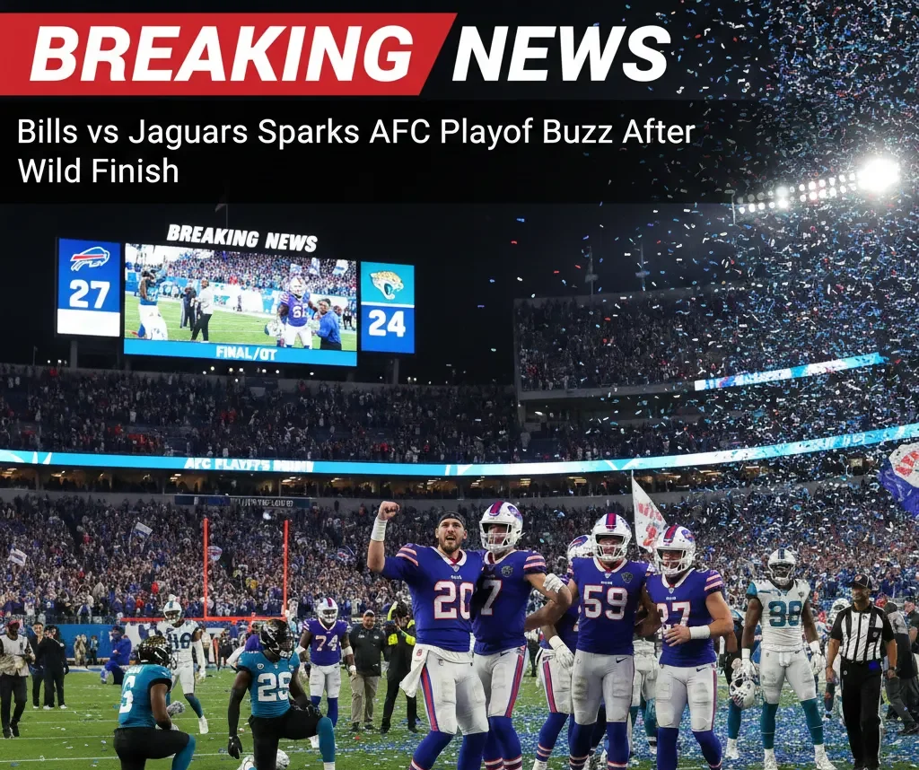 Bills vs Jaguars Sparks AFC Playoff Buzz After Wild Finish