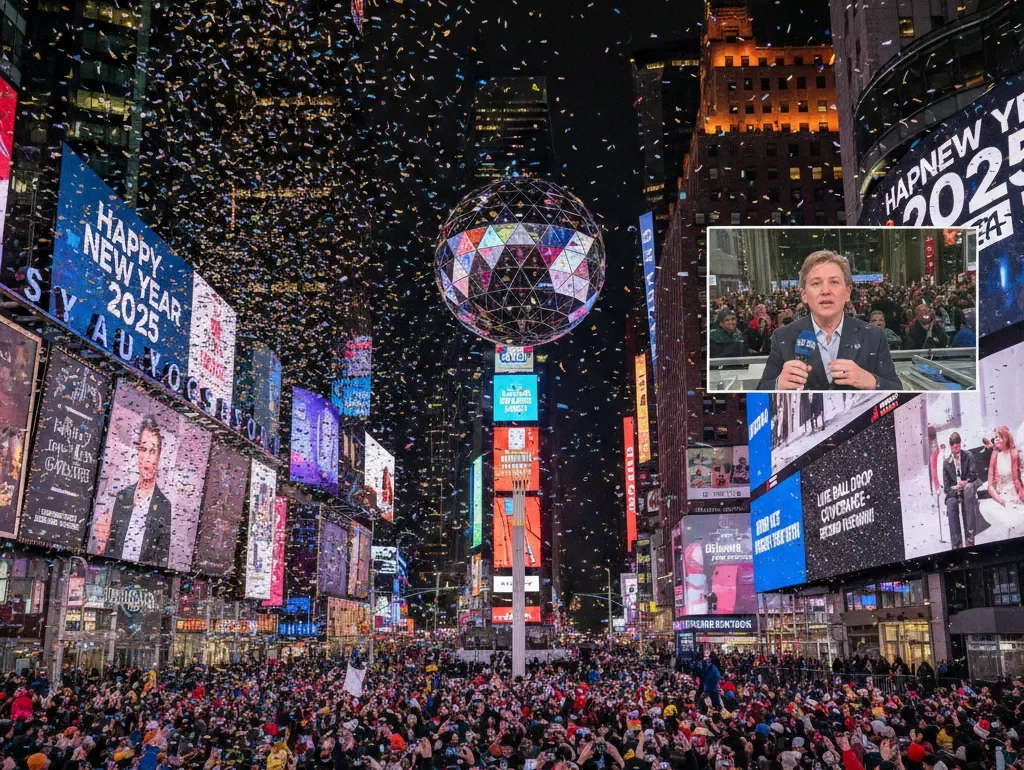 Live Ball Drop Coverage Draws Massive New Year’s Eve Viewership